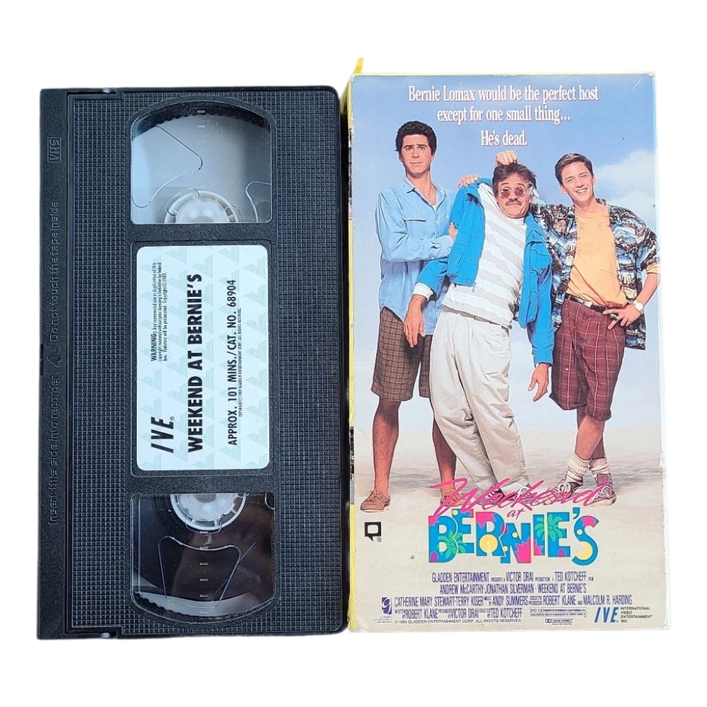 Weekend at Bernie's VHS Tape